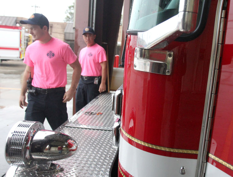 Copperas Cove Firefighters Support Breast Cancer Awareness